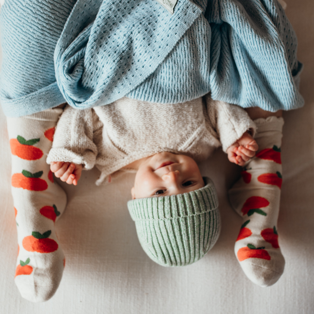 Adult Cashmere Socks | Peachy Keen - Merino & Me