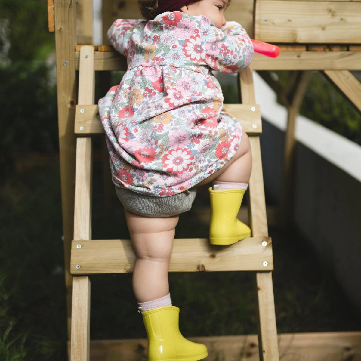 Baby & Kids Crew Socks | Dahlia - Merino & Me