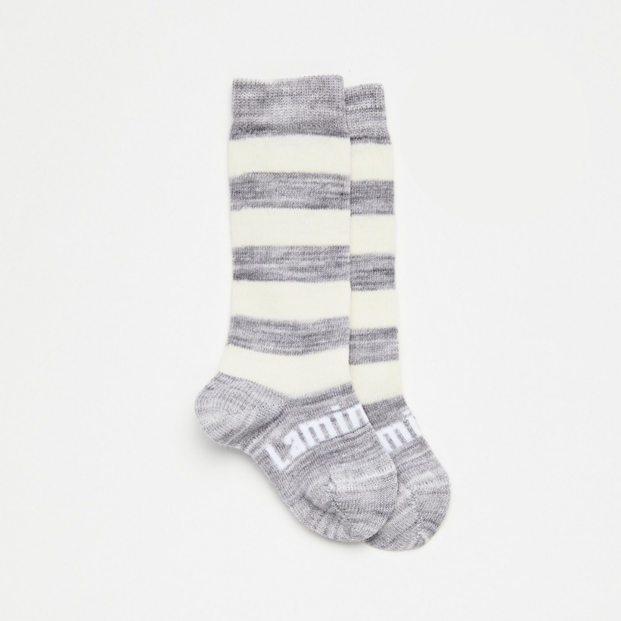 Baby & Kids Knee High Socks | Pebble - Merino & Me