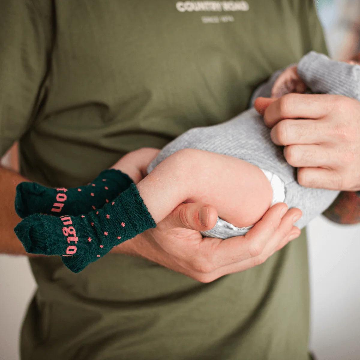 Baby & Kids Crew Socks | Brighton - Merino & Me