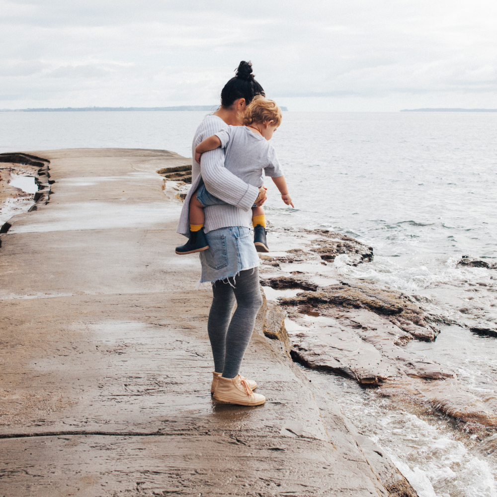 Ladies Tights | Grey - Merino & Me