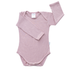 Long Sleeve Bodysuit | Blush - Merino & Me