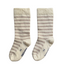 Long Baby Socks | Sand Stripe - Merino & Me