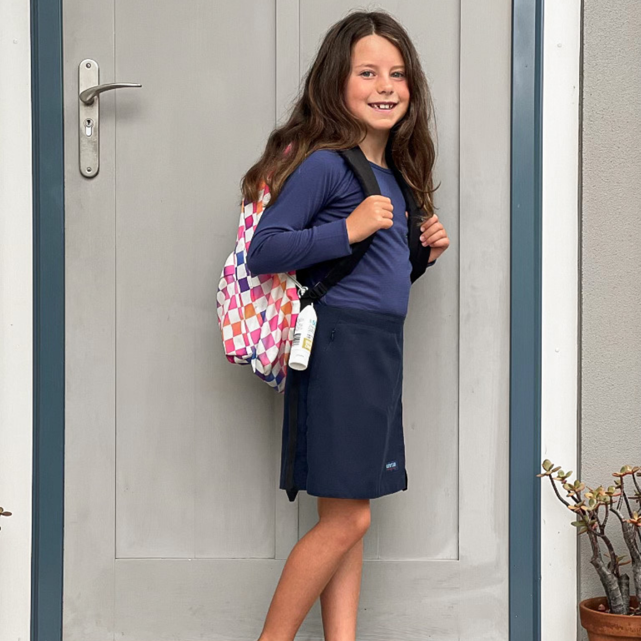 Long Sleeve Top | Navy - Merino & Me