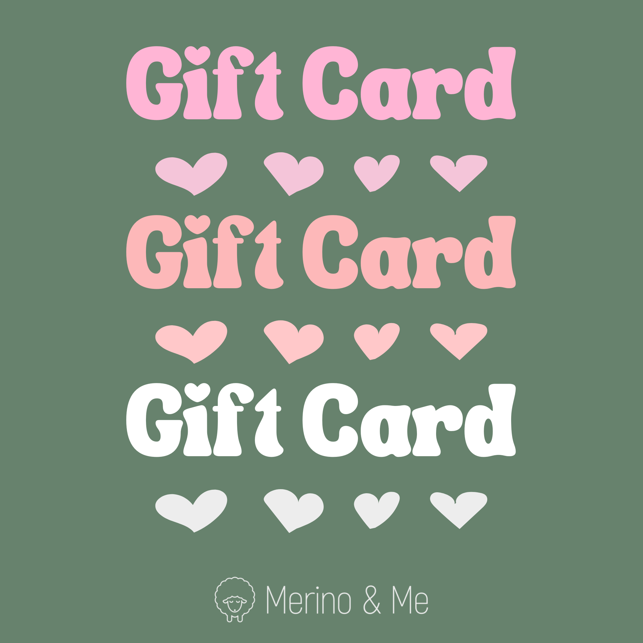 Merino & Me Gift Card - Merino & Me