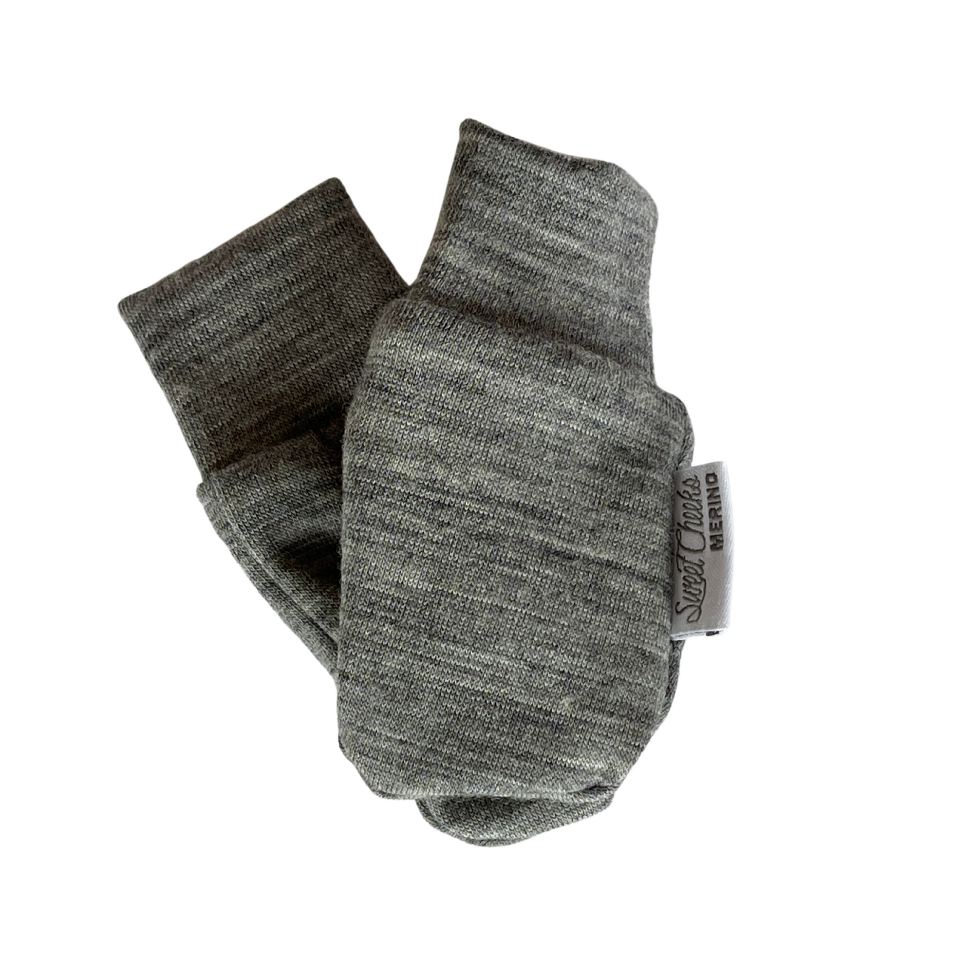 Newborn Mittens | Grey Marle - Merino & Me