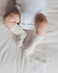 Baby & Kids Crew Socks | Pearl