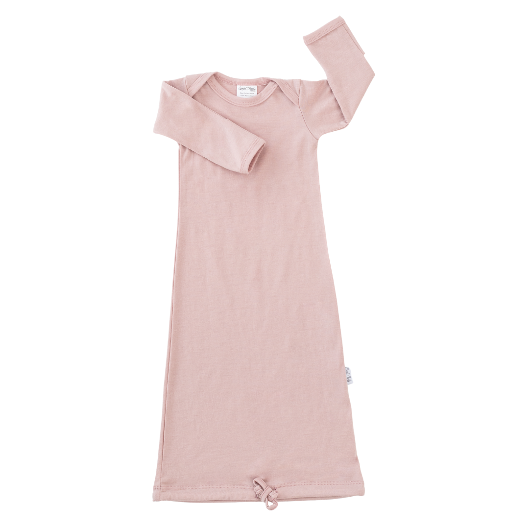 Envelope Neck Nightie | Blush - Merino & Me
