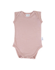 Singlet Bodysuit | Blush - Merino & Me