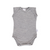 Singlet Bodysuit | Grey Marle - Merino & Me