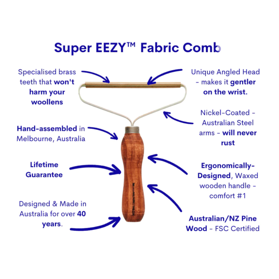 Super EEZY Original Fabric Comb - Merino & Me