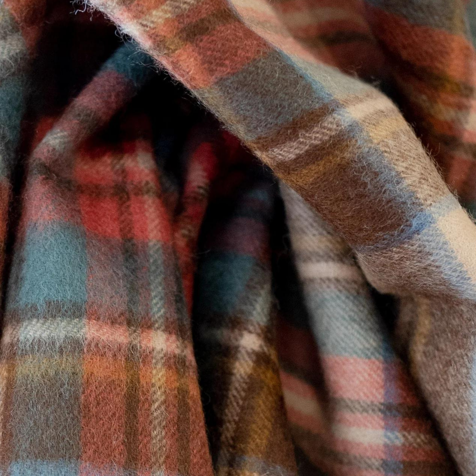 Lambswool Blanket Scarf | Stewart Dress Antique - Merino & Me