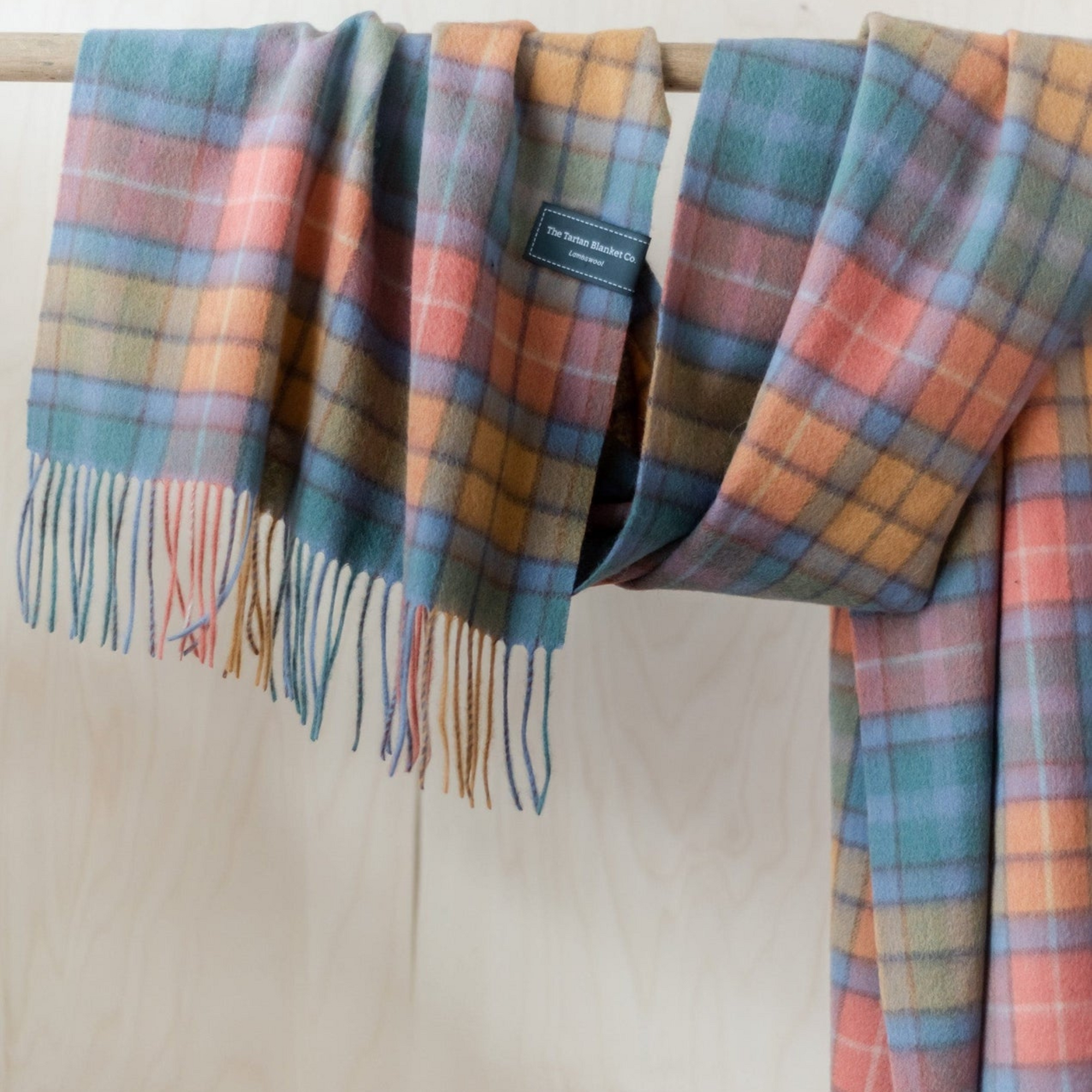 Lambswool Oversized Scarf | Buchanan Antique - Merino & Me