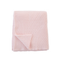 Merino Knit Blanket | Light Pink - Merino & Me