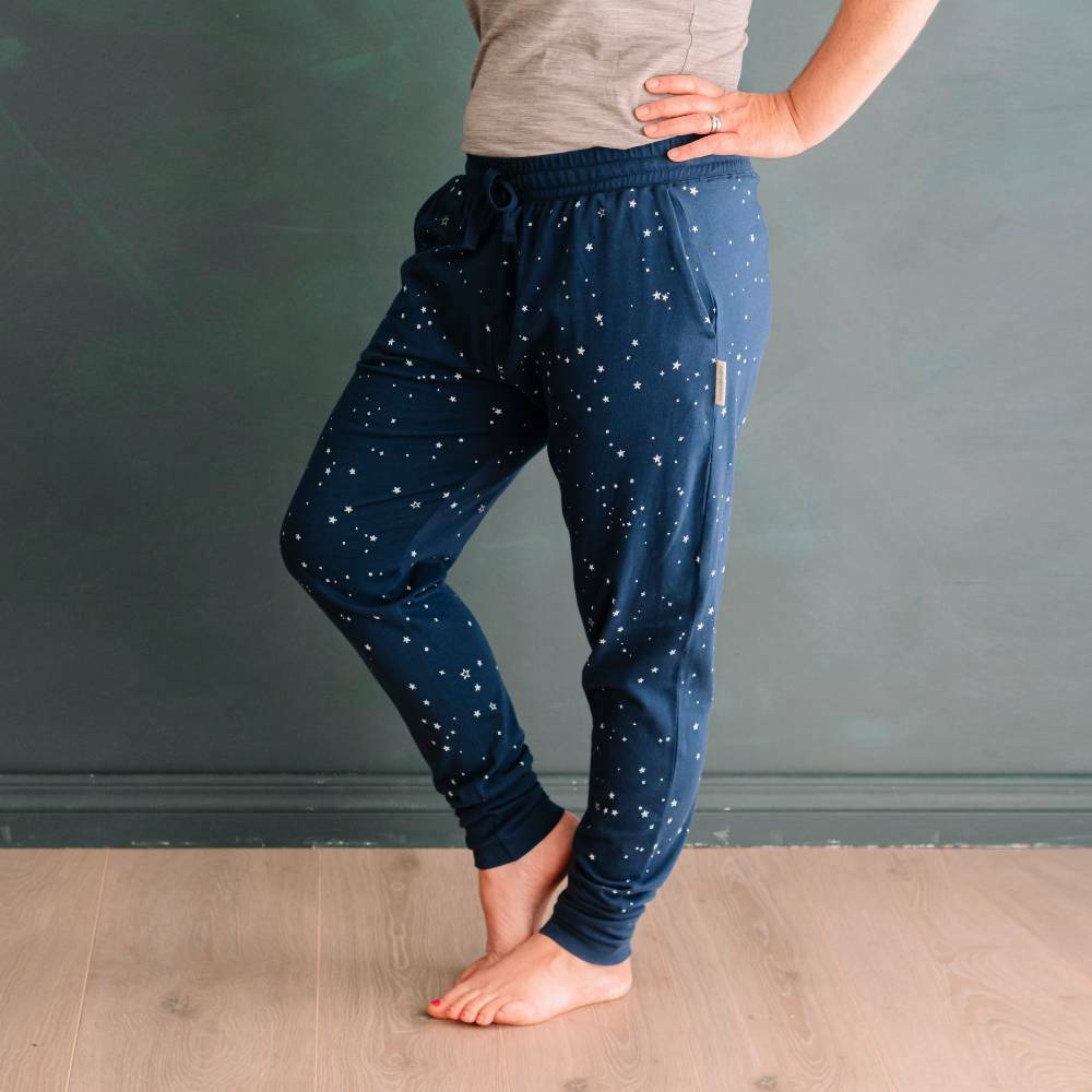 Womens Pyjama Pants | Tekapo Stars - Merino & Me