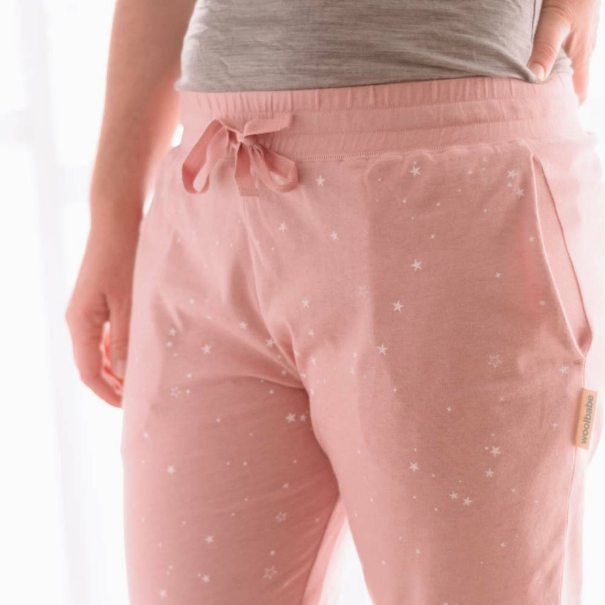 Womens Pyjama Pants | Dusk Stars - Merino & Me
