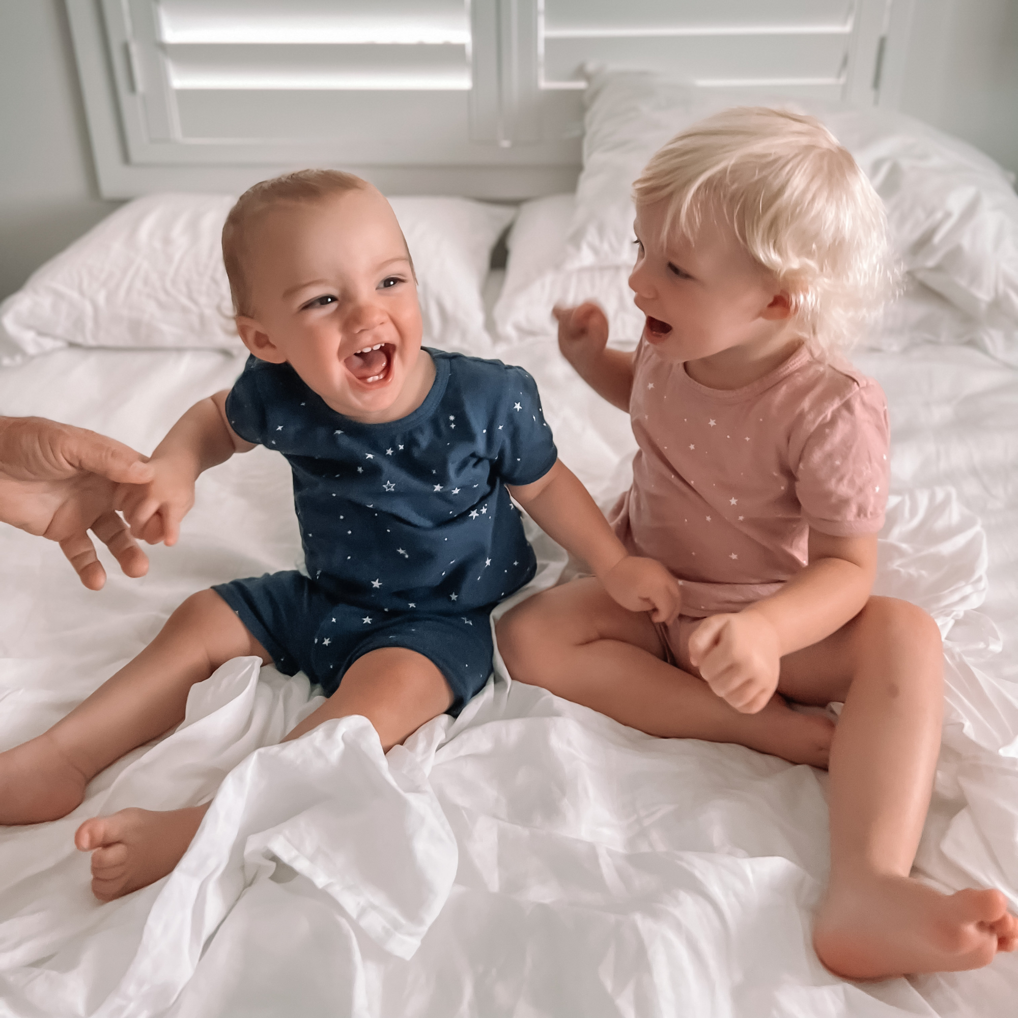 Summer Pyjama Set | Dusk Stars - Merino & Me