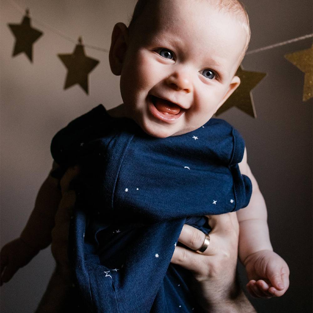 Summer Sleep Sack | Tekapo Stars - Merino & Me