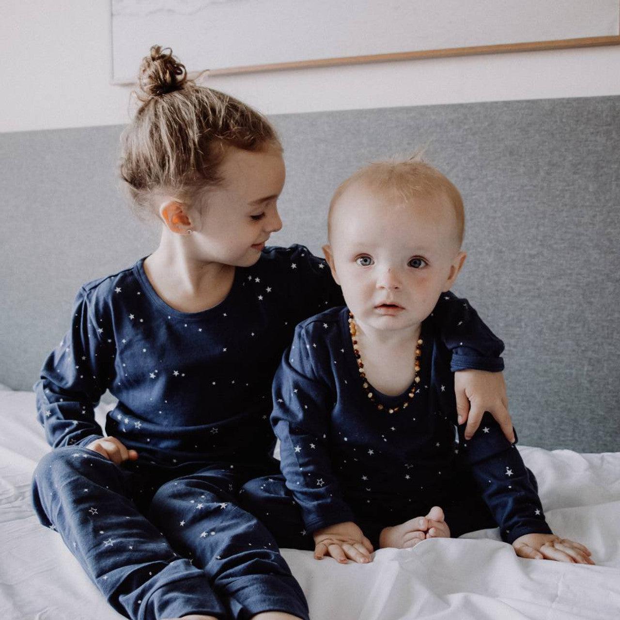 Winter Pyjama Set | Tekapo Stars - Merino & Me