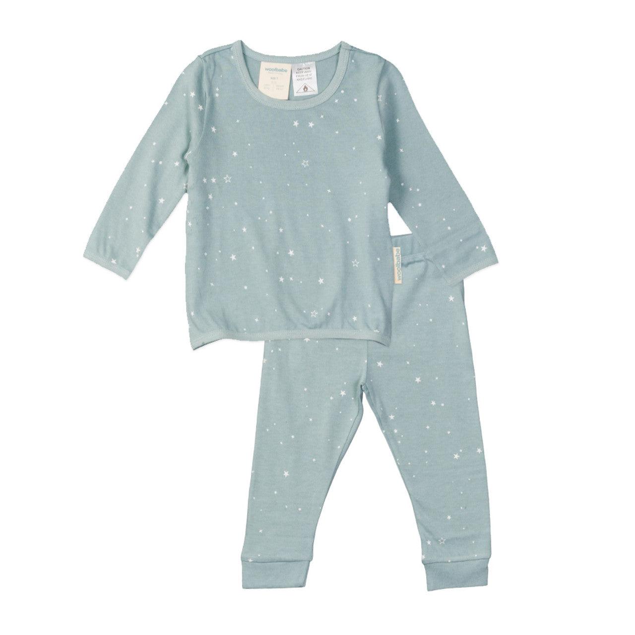 Winter Pyjama Set | Tide Stars - Merino & Me