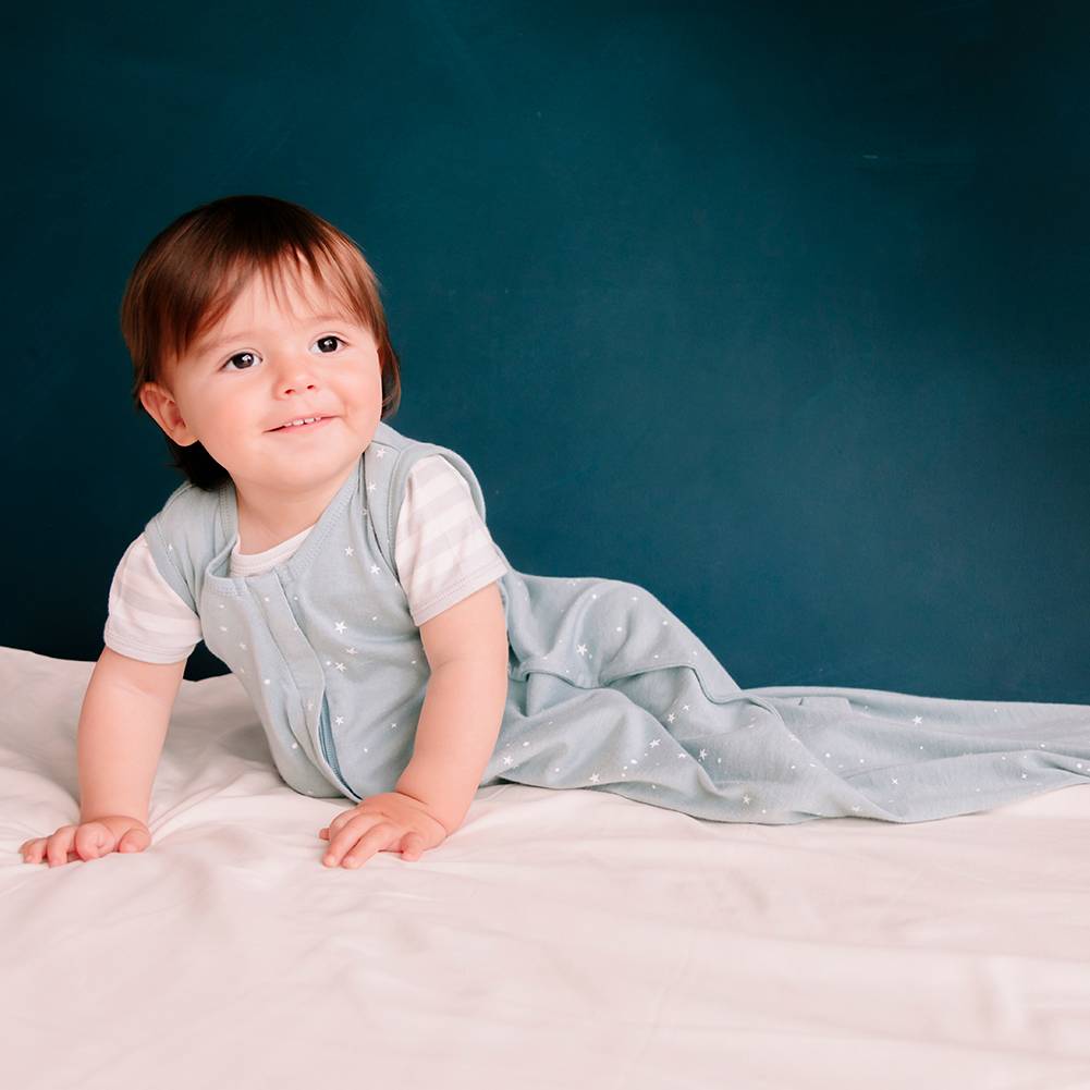 Summer Sleep Sack | Tide Stars - Merino & Me