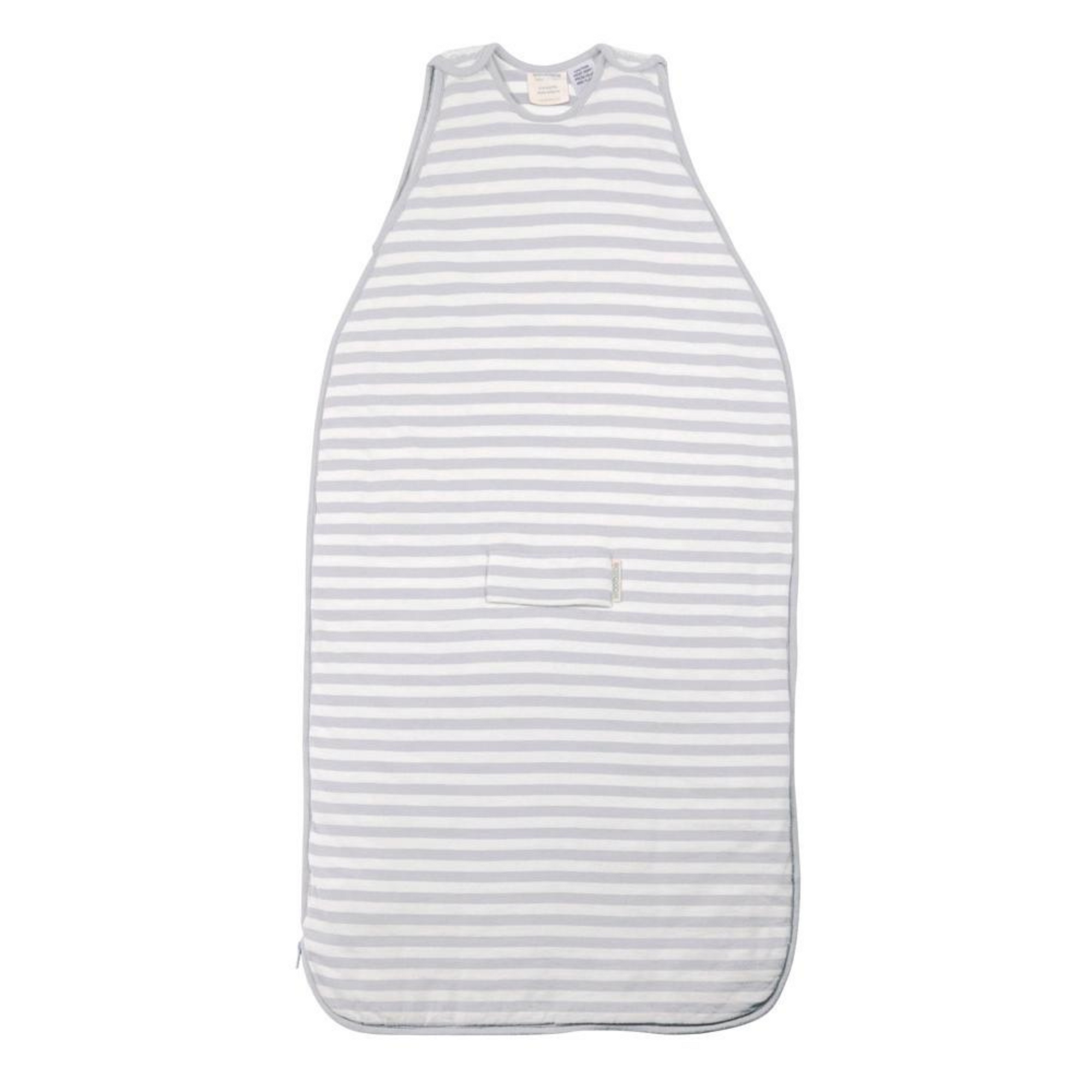 Three Season (Side Zip) Mid-Weight Sleep Sack | Pebble Stripe - Merino & Me