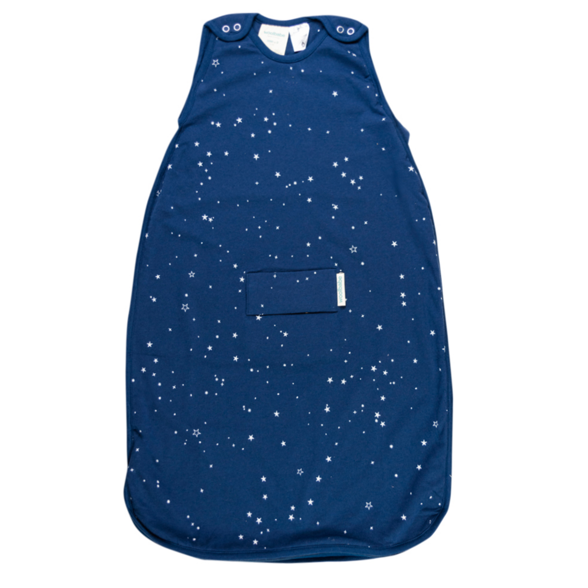 Mini Three Season Side Zip Mid-Weight Sleep Sack | Tekapo Stars - Merino & Me