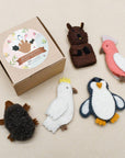 Finger Puppet Set | Wombat & Cockatoo