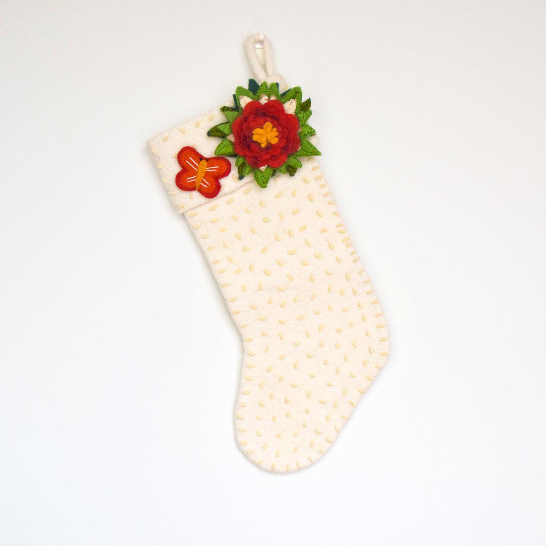 Felt Christmas Stocking - Stina's Style