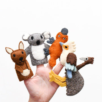 Finger Puppet Set | Australian Animals
